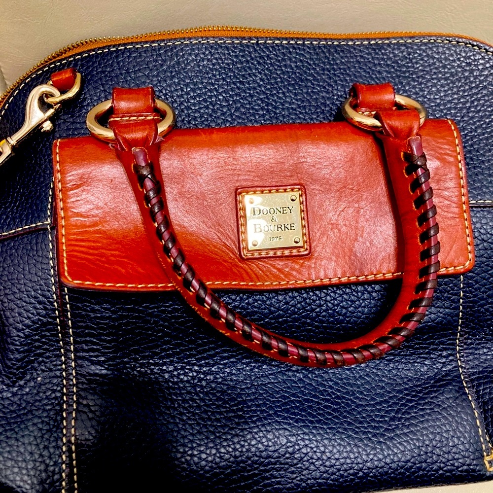 dooney and bourke, Dooney & Bourke Pebble Leather Aubrey Satchel